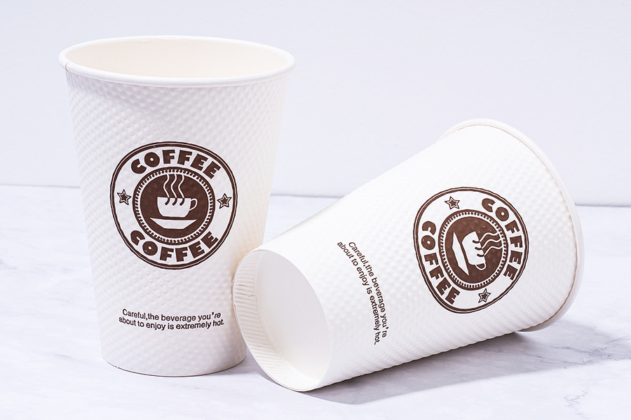 Embossed/Dotted Double-walled Cups