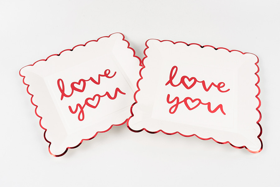 Wave-shaped Paper Plates Wave-shaped Paper Plates