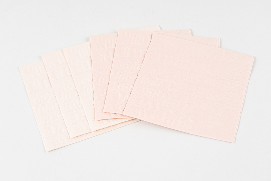 Embossed Napkin Embossed Napkin